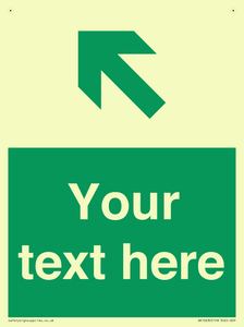 Custom Safe condition: Green Up left arrow